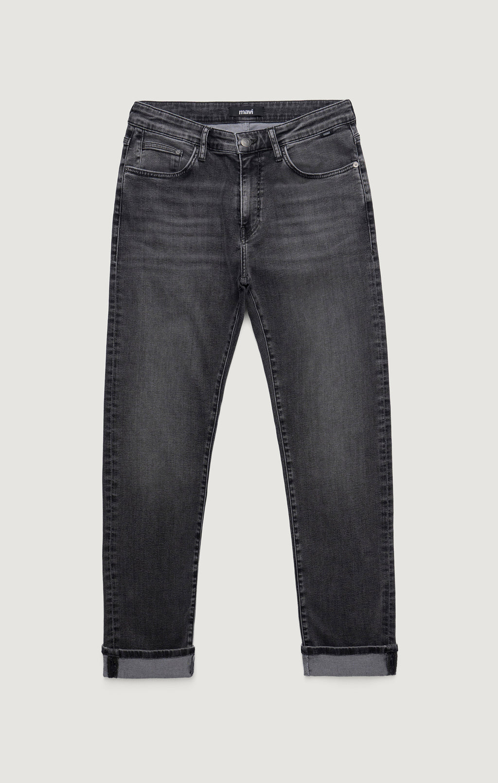 MARCUS SLIM STRAIGHT LEG IN MID SMOKE SUPERMOVE