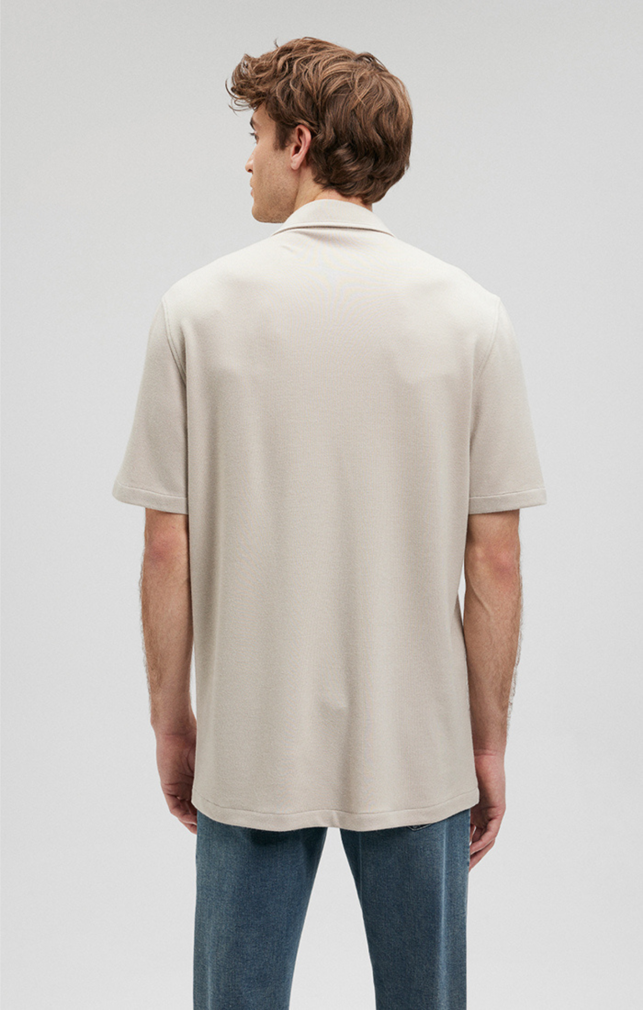 BUTTON-UP SHORT SLEEVE SHIRT IN MOONSTRUCK - Mavi Jeans