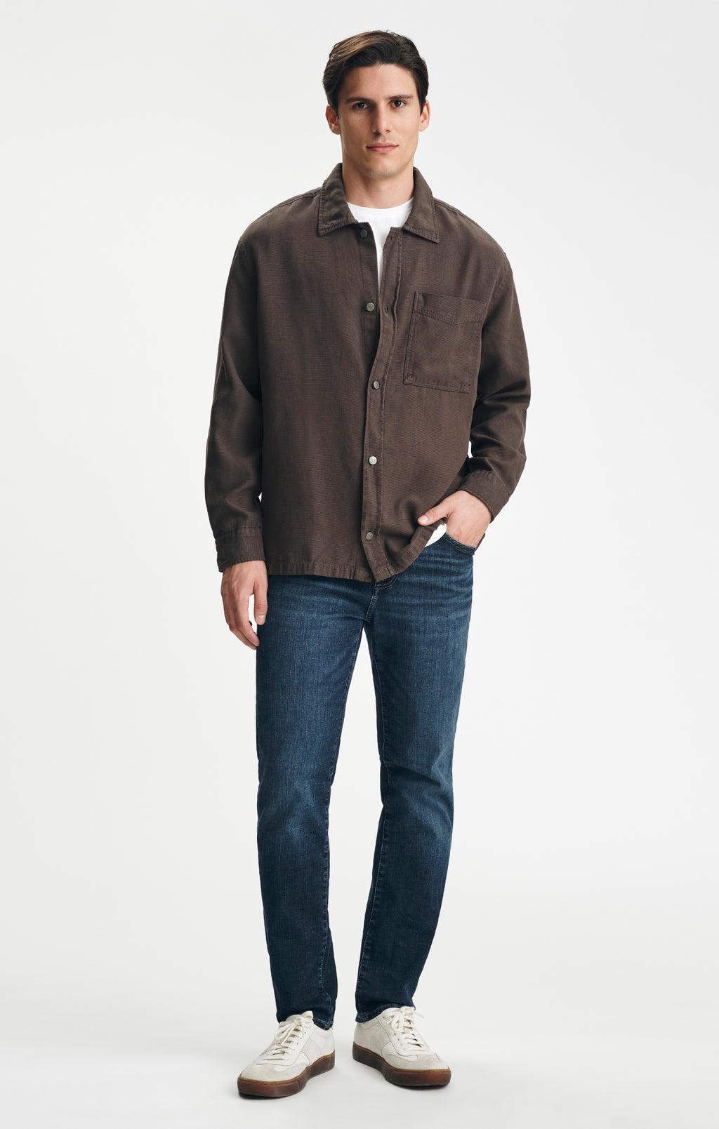 ONE POCKET BUTTON-UP SHIRT IN JAVA - Mavi Jeans