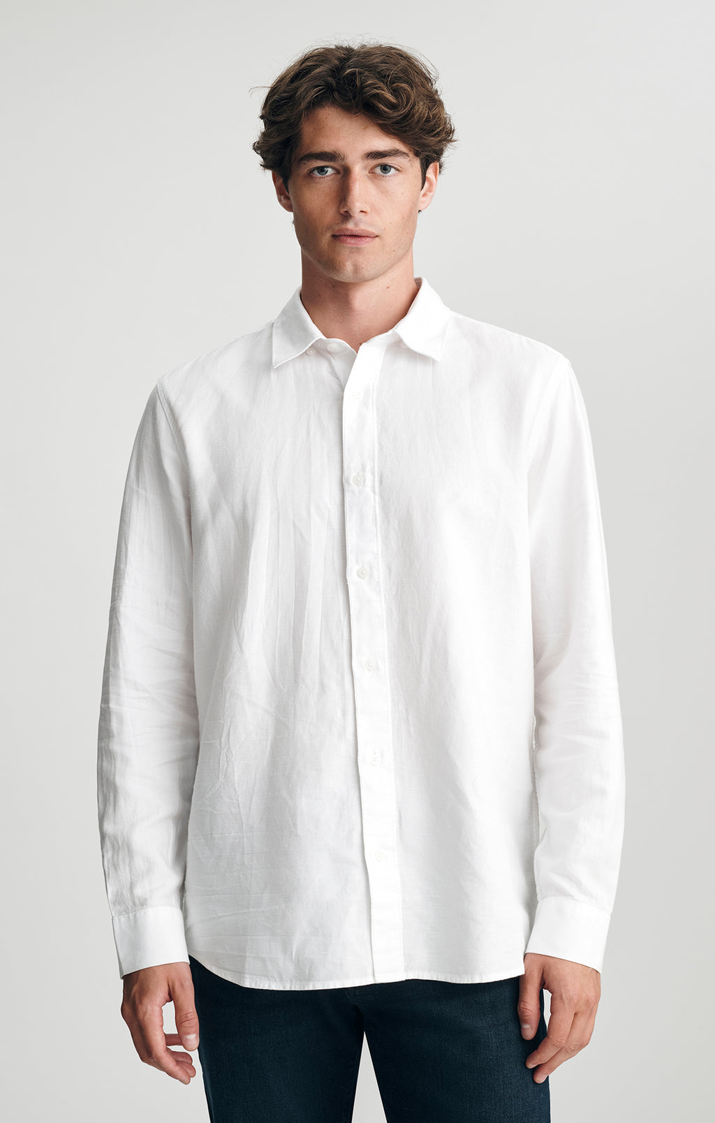 BUTTON-UP SHIRT IN WHITE - Mavi Jeans