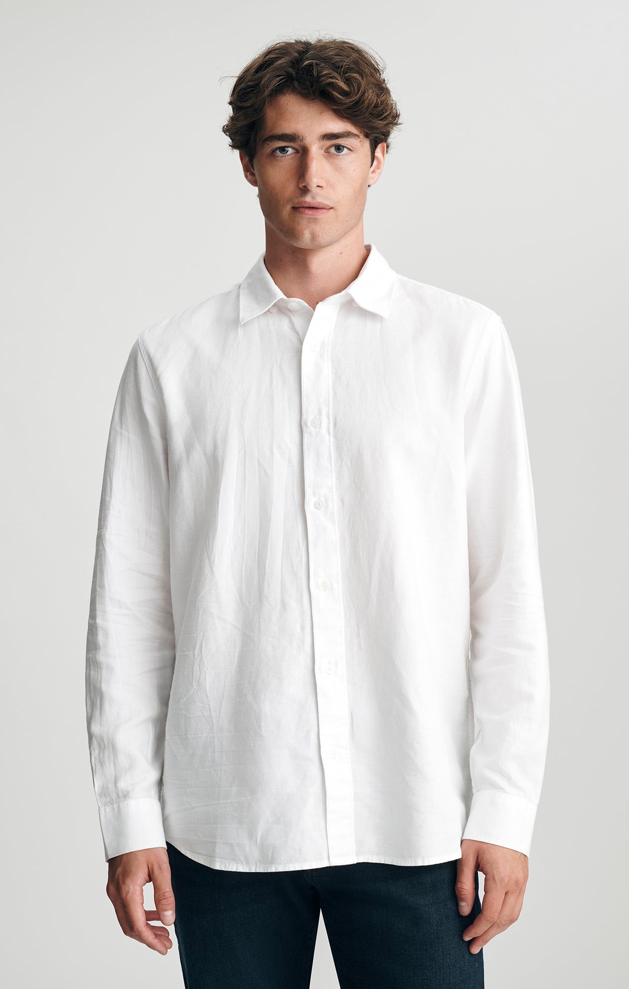 BUTTON-UP SHIRT IN WHITE - Mavi Jeans