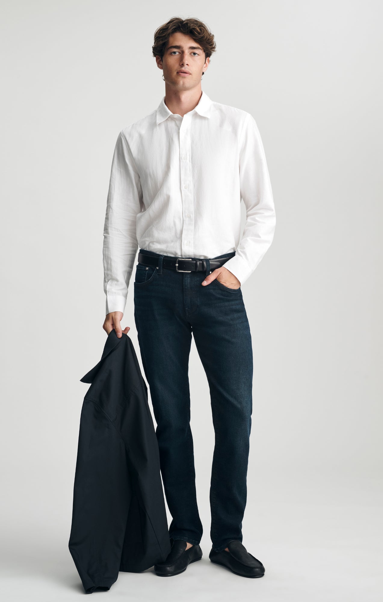 BUTTON-UP SHIRT IN WHITE - Mavi Jeans