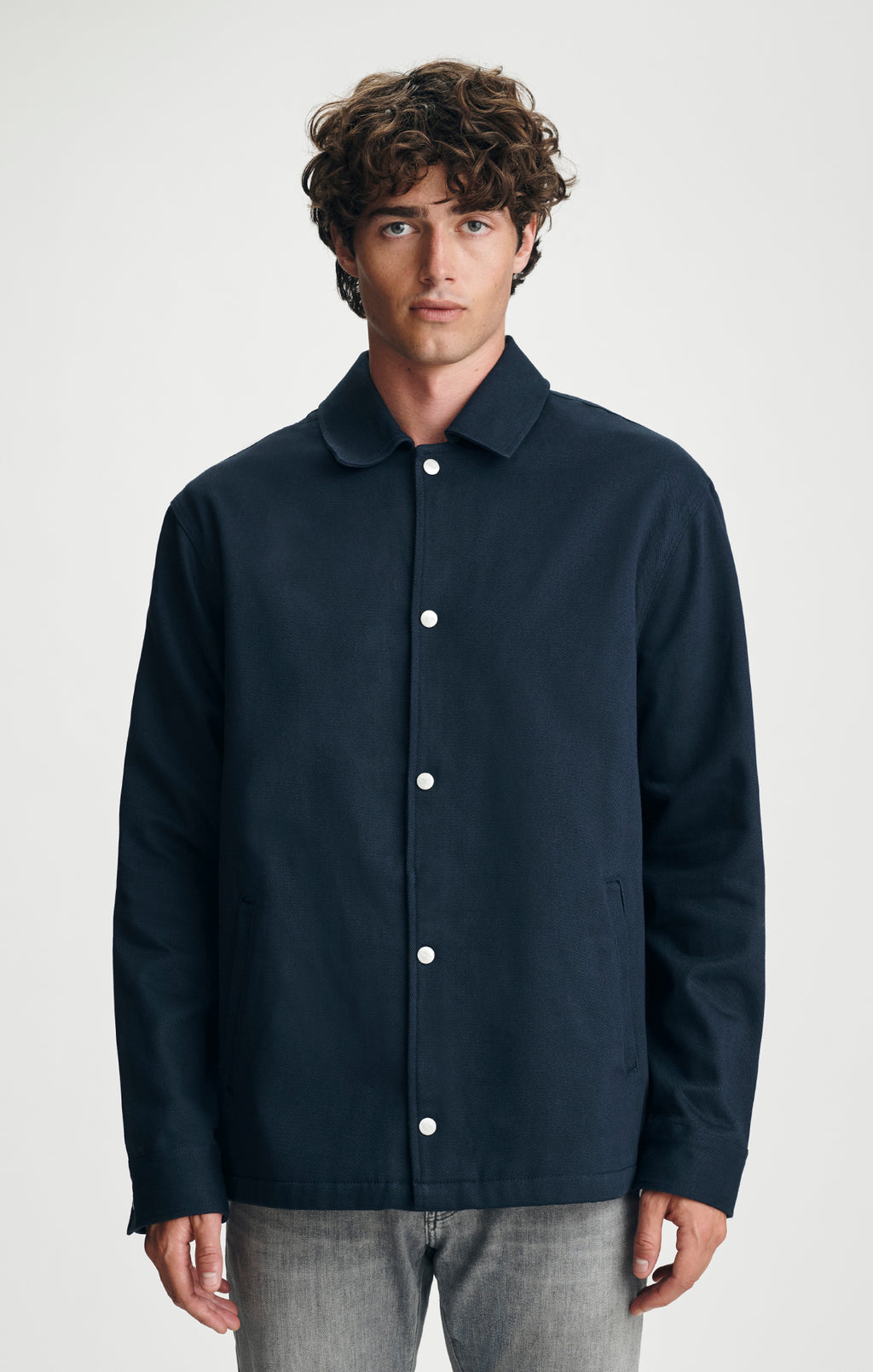 TWILL OVERSHIRT IN TOTAL ECLIPSE - Mavi Jeans
