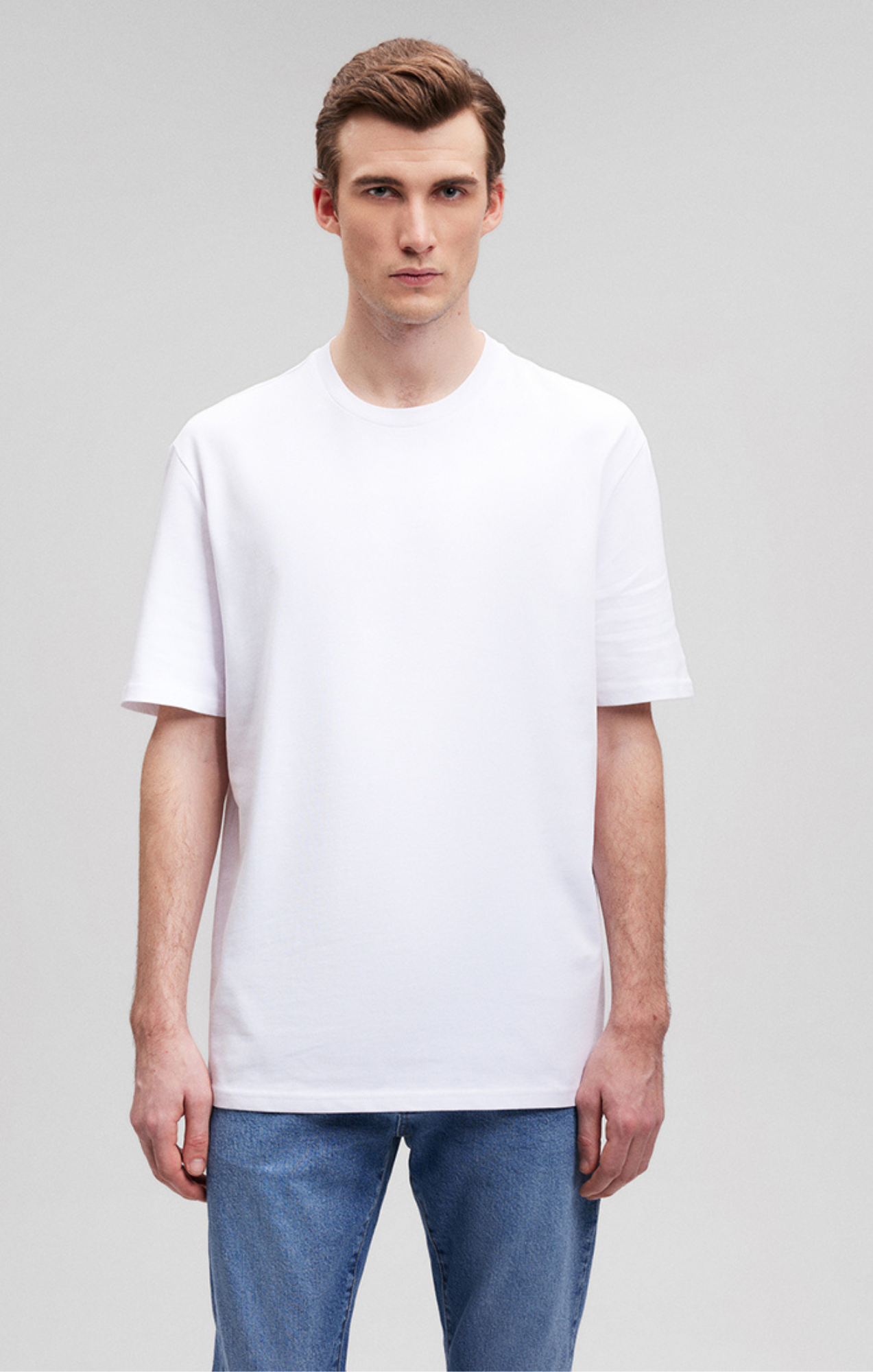 Heavy white t shirt best sale