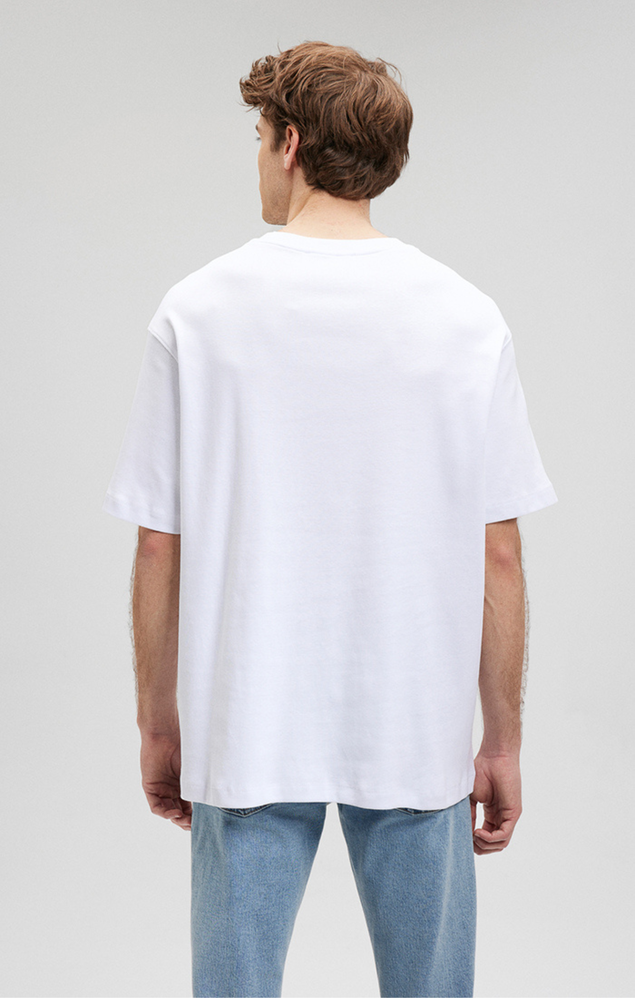 ESSENTIAL CREW NECK T-SHIRT IN WHITE - Mavi Jeans