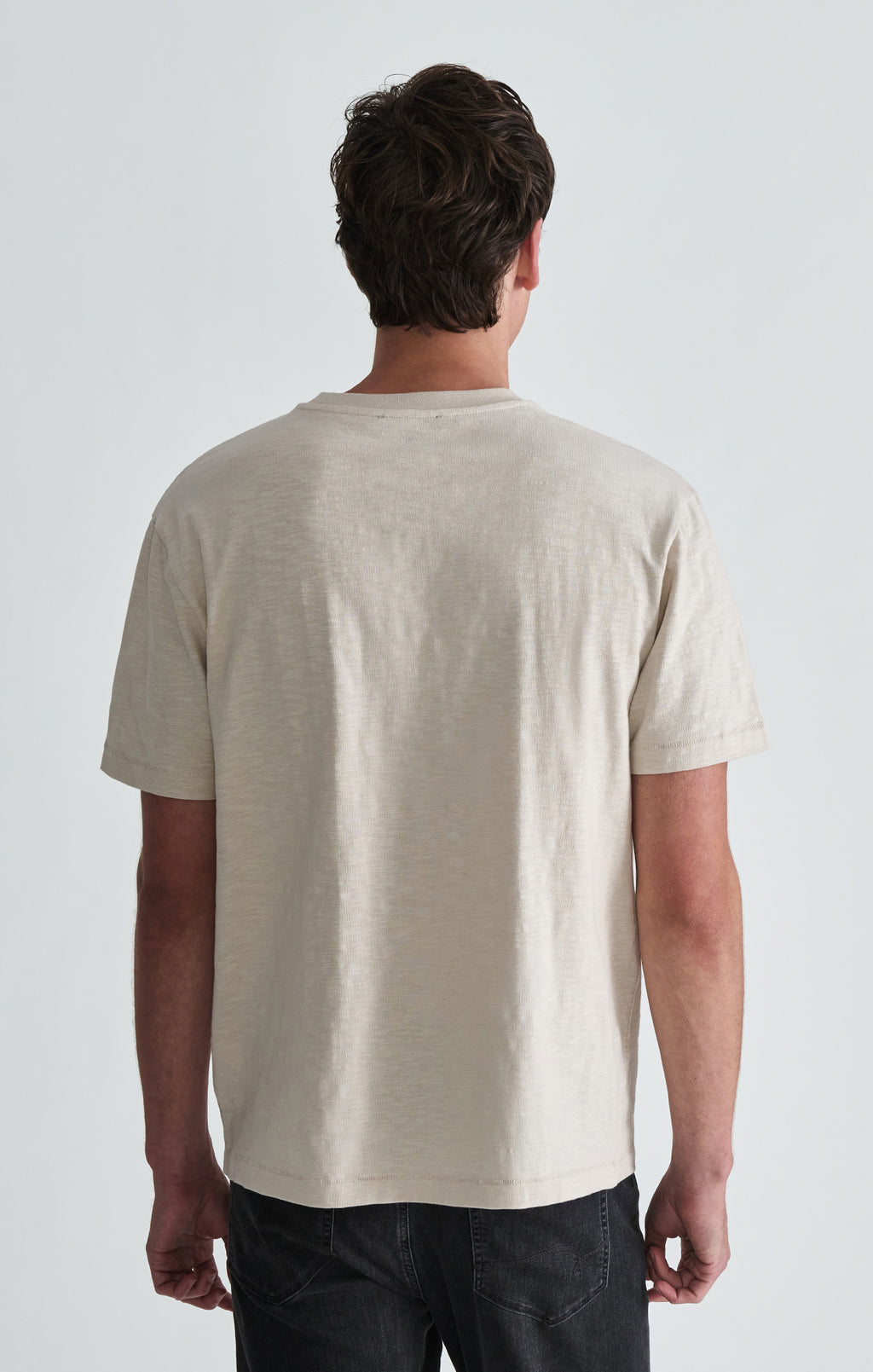 SLUB CREW NECK T-SHIRT IN MOONSTRUCK - Mavi Jeans