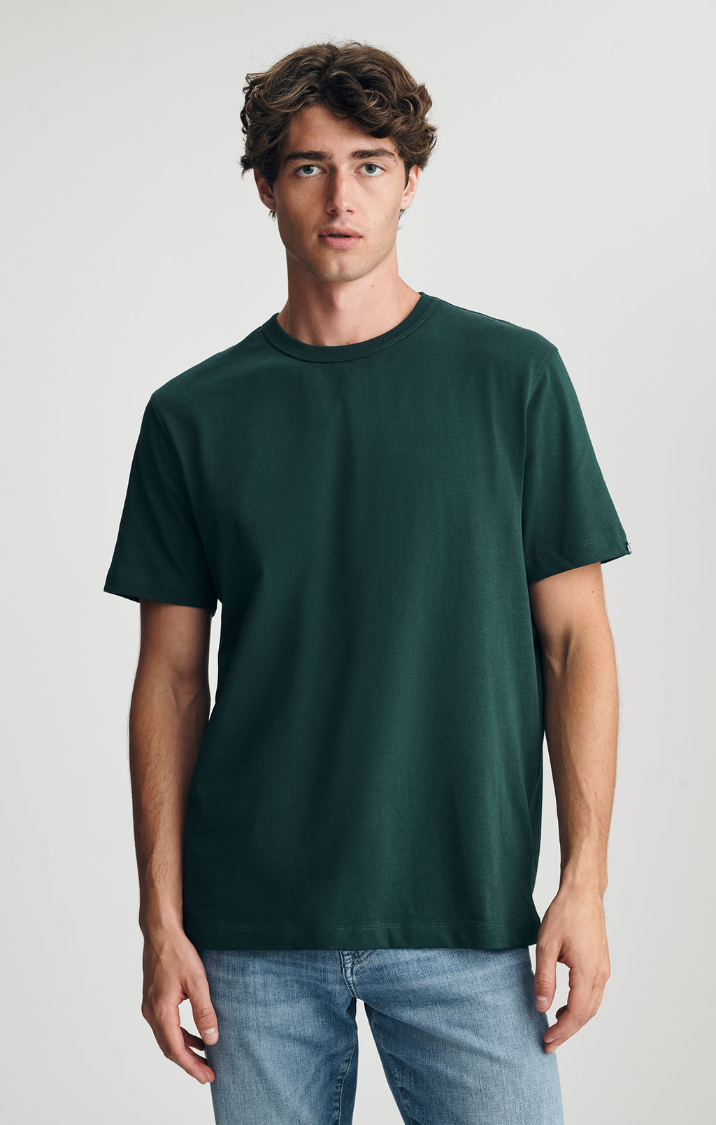 CREW NECK T-SHIRT IN PINE GROVE - Mavi Jeans