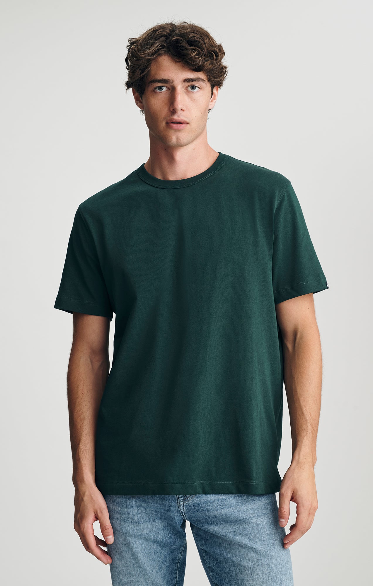 CREW NECK T-SHIRT IN PINE GROVE - Mavi Jeans