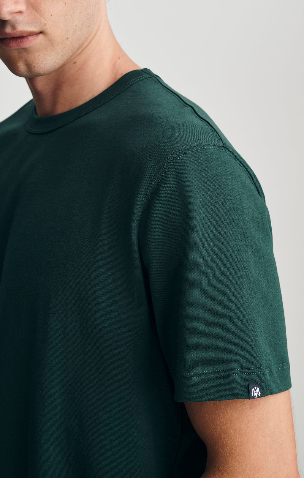 CREW NECK T-SHIRT IN PINE GROVE - Mavi Jeans