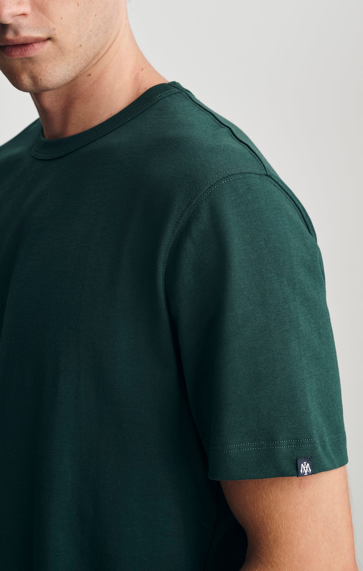 CREW NECK T-SHIRT IN PINE GROVE - Mavi Jeans