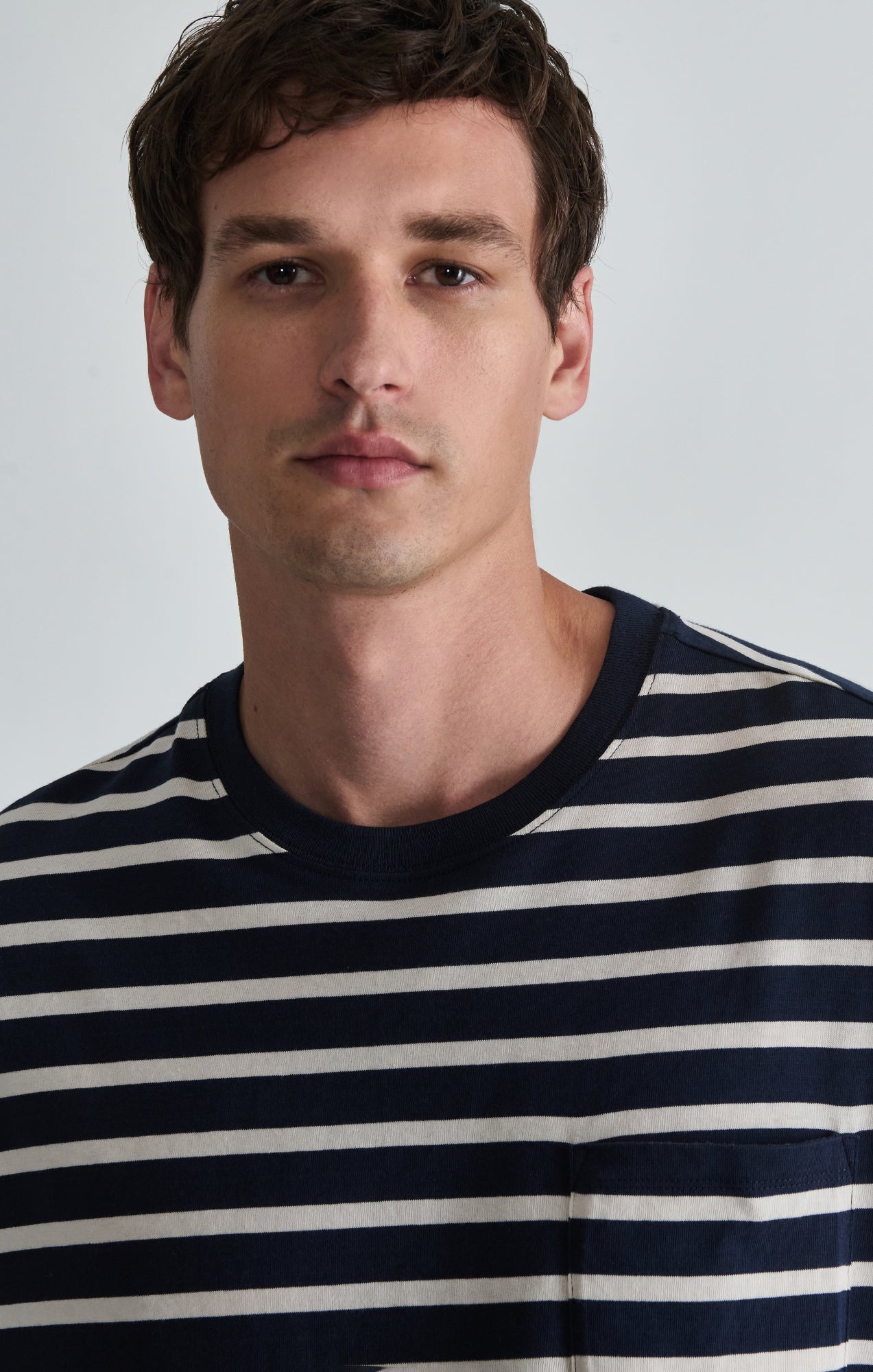 CREW NECK T-SHIRT IN TOTAL ECLIPSE - Mavi Jeans