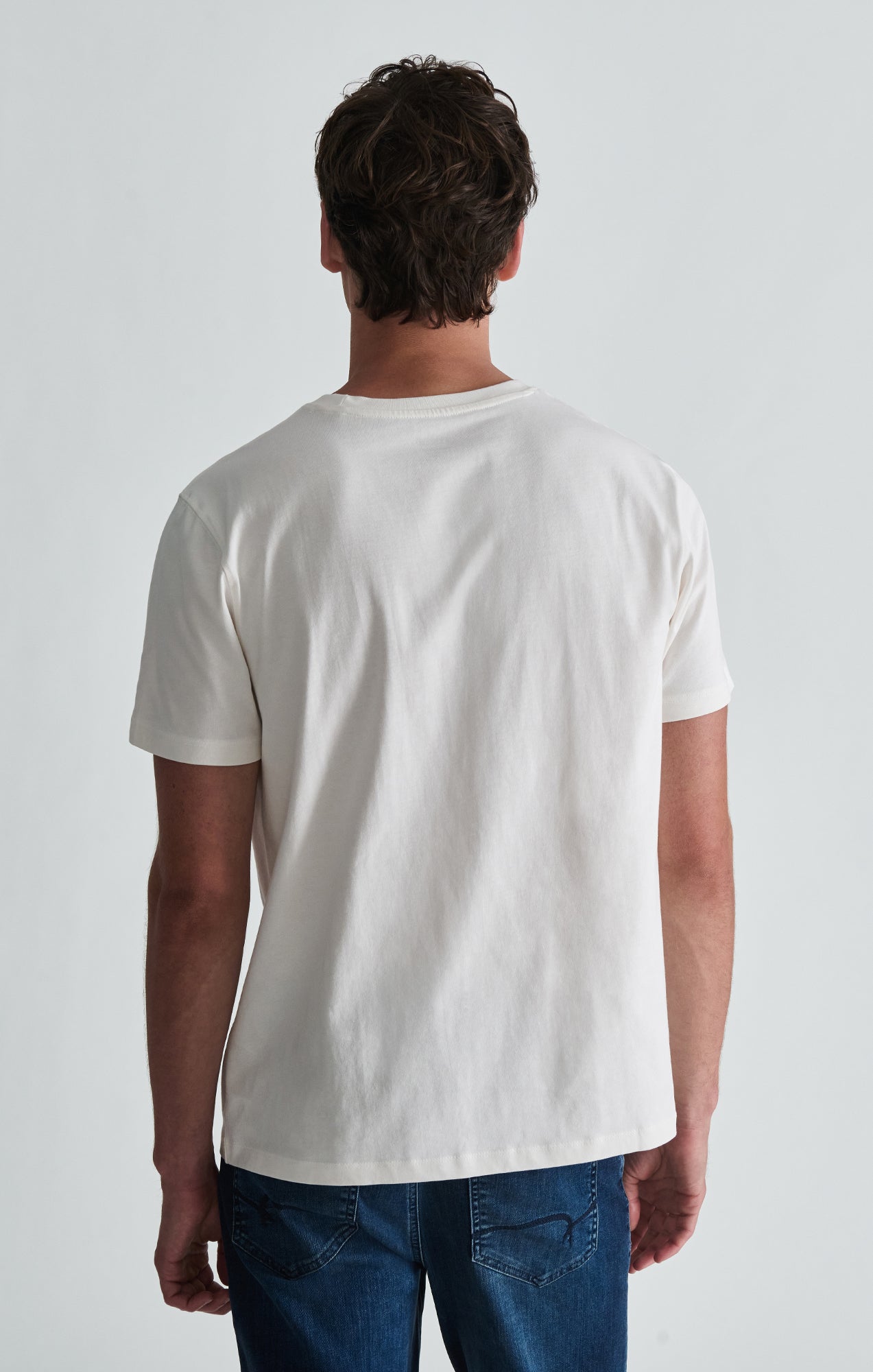 LANDSCAPE GRAPHIC T-SHIRT IN ANTIQUE WHITE - Mavi Jeans