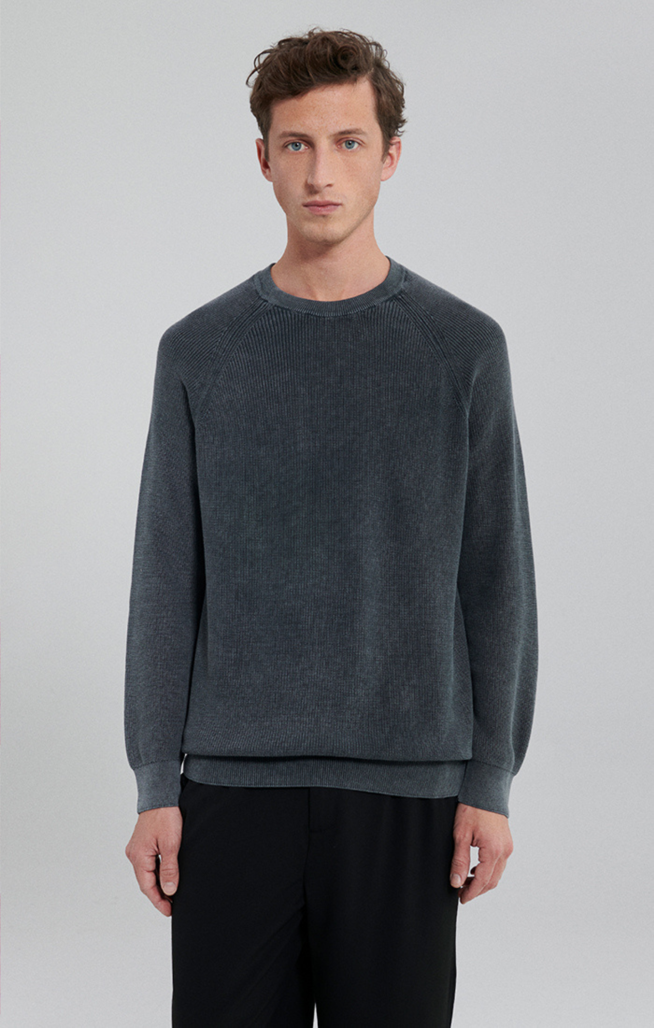 RAGLAN SWEATER IN PERISCOPE - Mavi Jeans