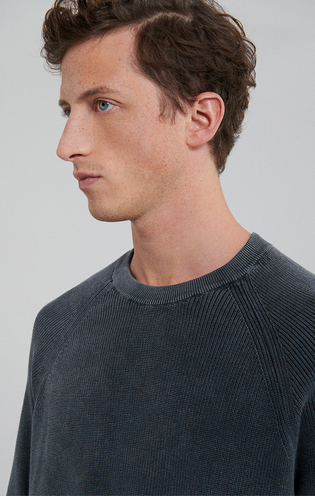 RAGLAN SWEATER IN PERISCOPE - Mavi Jeans