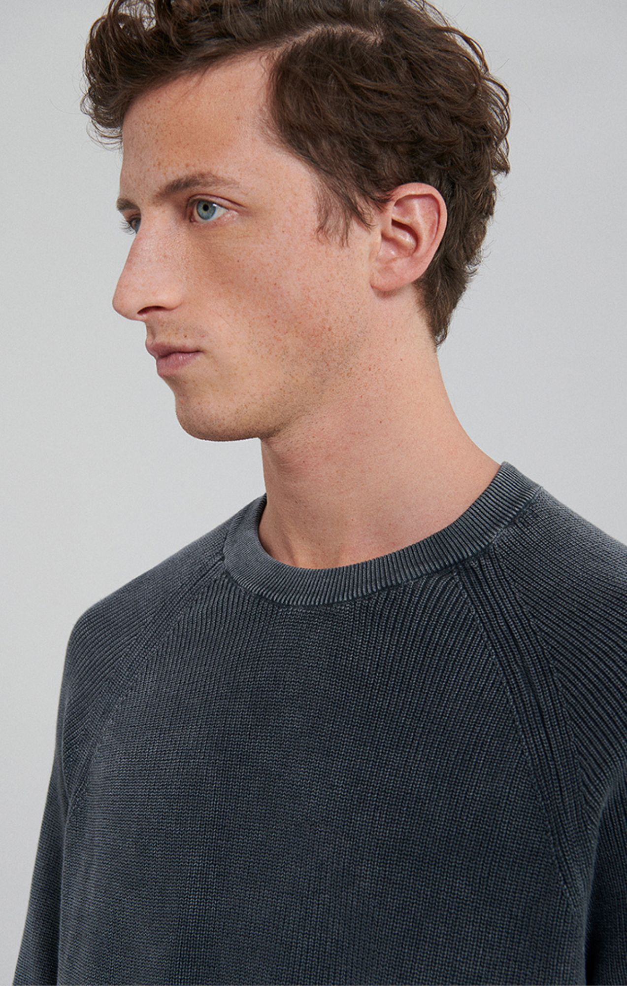 RAGLAN SWEATER IN PERISCOPE - Mavi Jeans