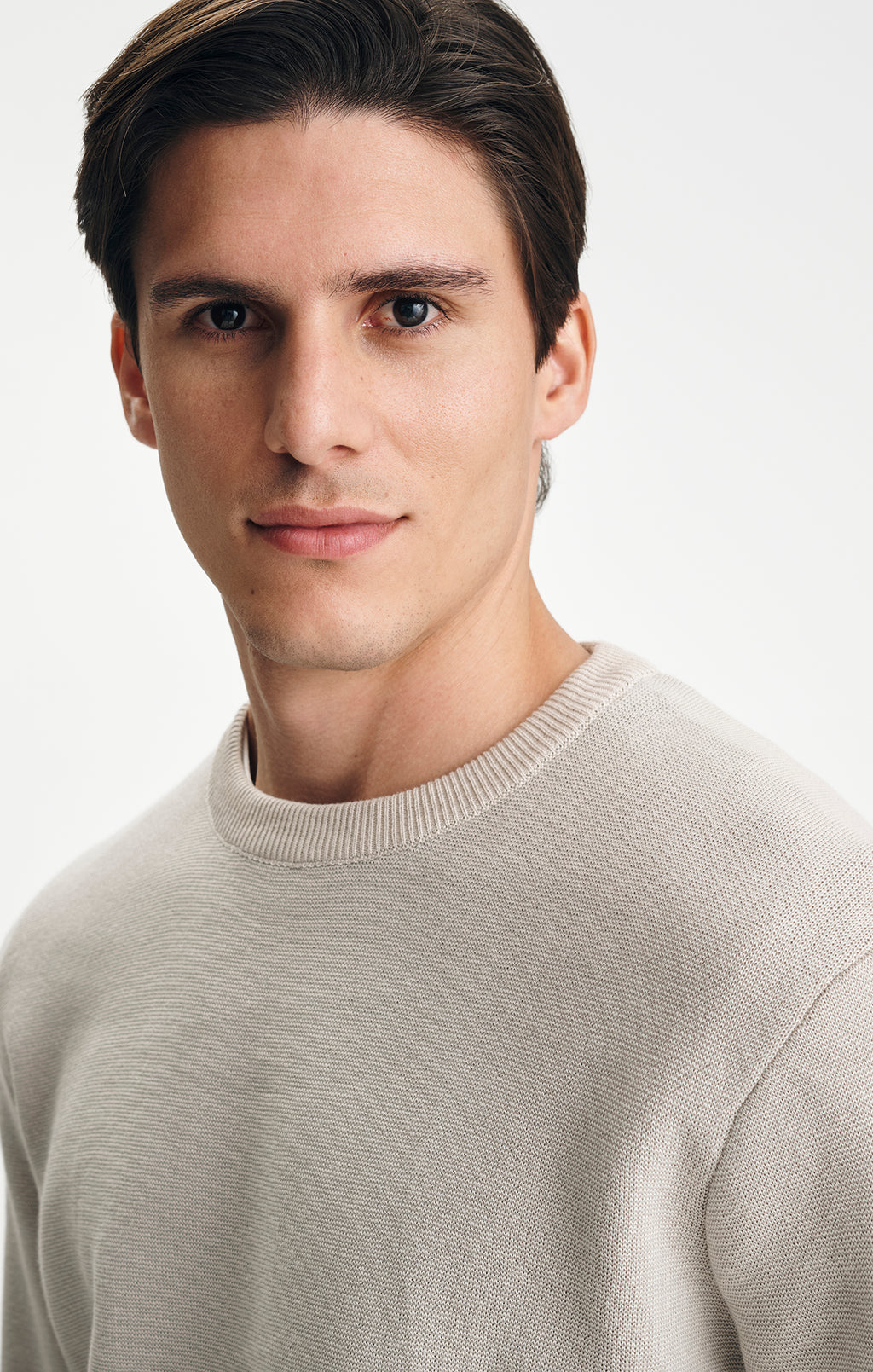CREW NECK SWEATER IN MOONSTRUCK - Mavi Jeans
