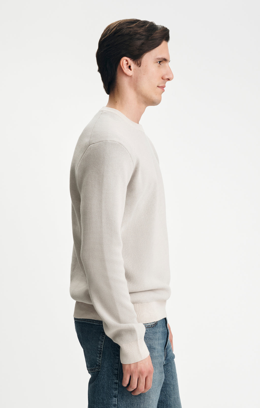 CREW NECK SWEATER IN MOONSTRUCK - Mavi Jeans
