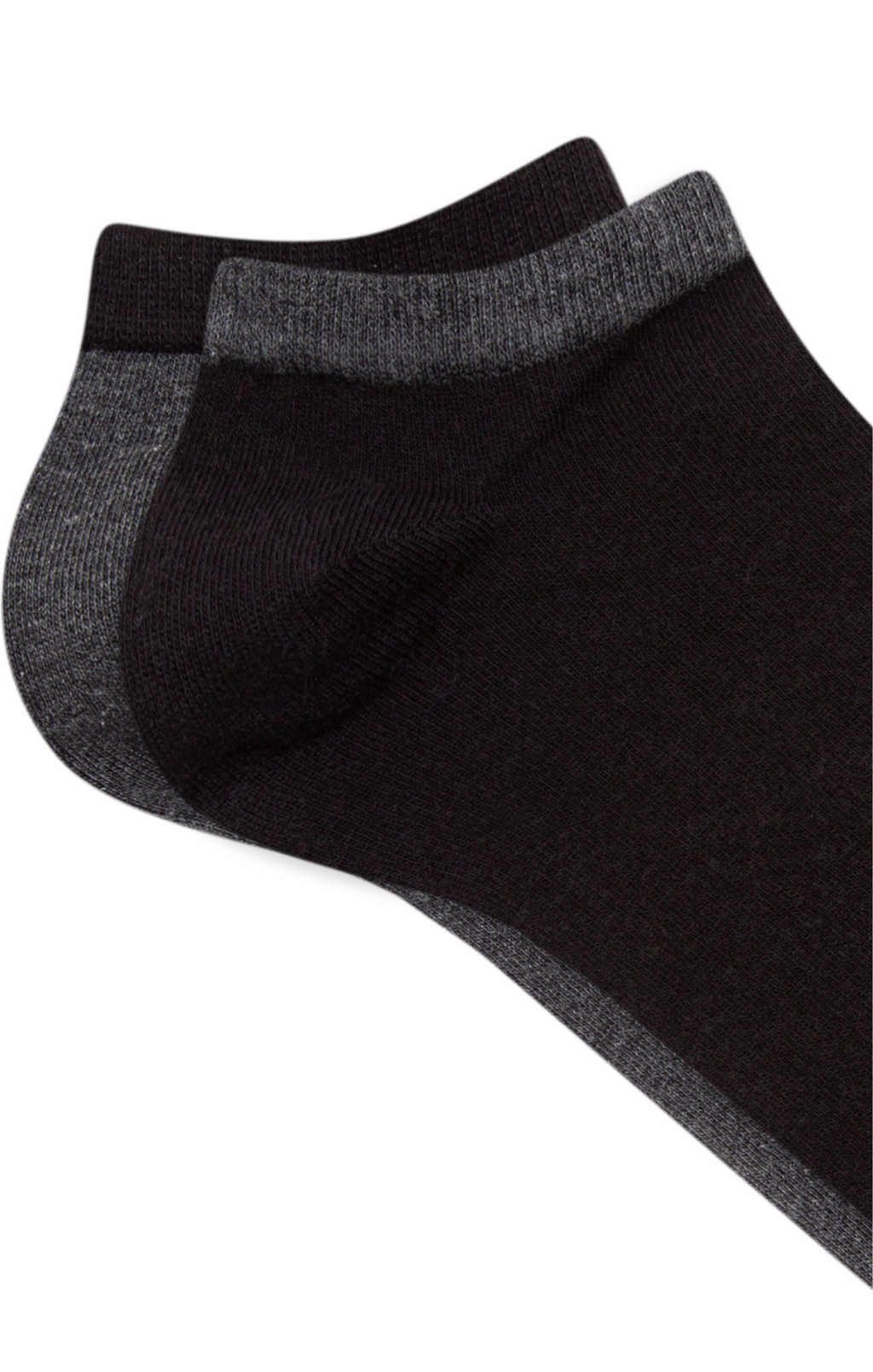 2-PACK ANKLE SOCKS IN BLACK - Mavi Jeans