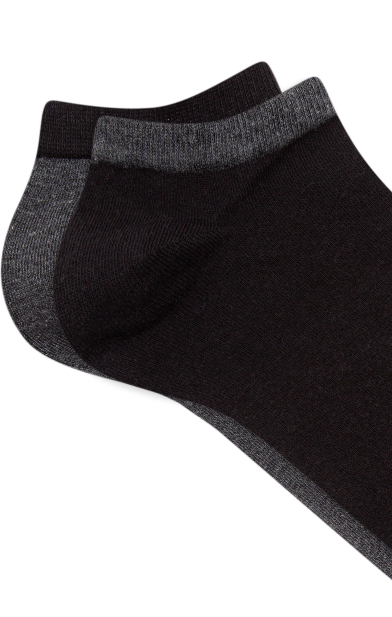 2-PACK ANKLE SOCKS IN BLACK - Mavi Jeans