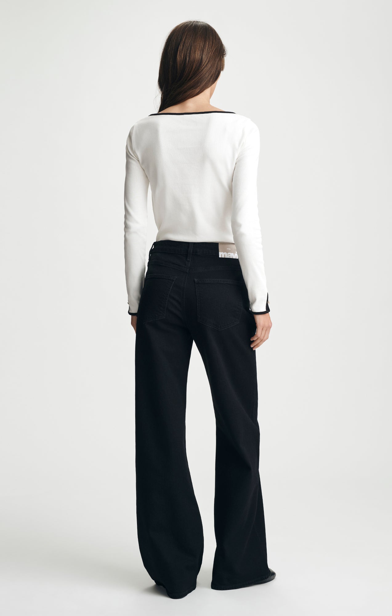 FLORIDA WIDE LEG IN DARK SMOKE CLASSIC BLUE - Mavi Jeans