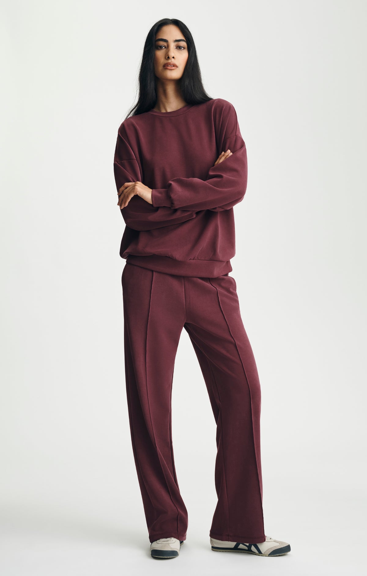 LUXE TOUCH TENCEL™ PANTS IN PORT ROYALE - Mavi Jeans