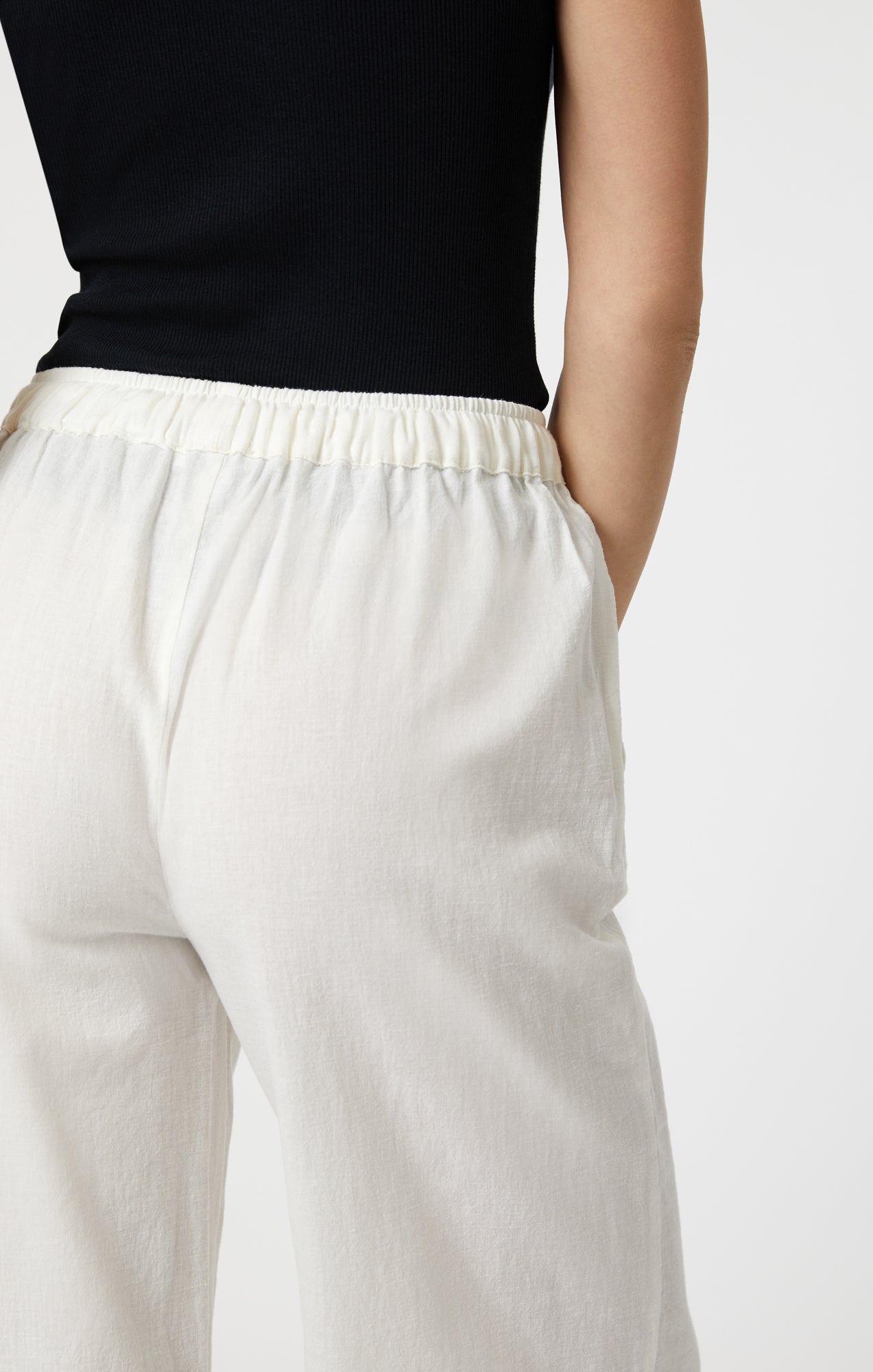 WOVEN PANTS IN WHITE - Mavi Jeans