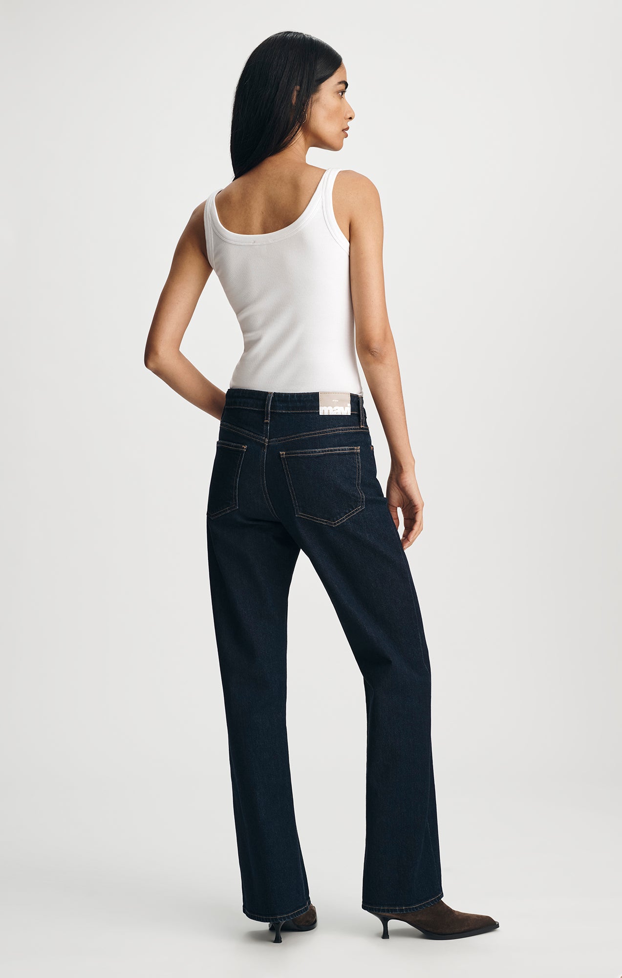 TAYLOR STRAIGHT LEG IN RINSE CLASSIC BLUE - Mavi Jeans