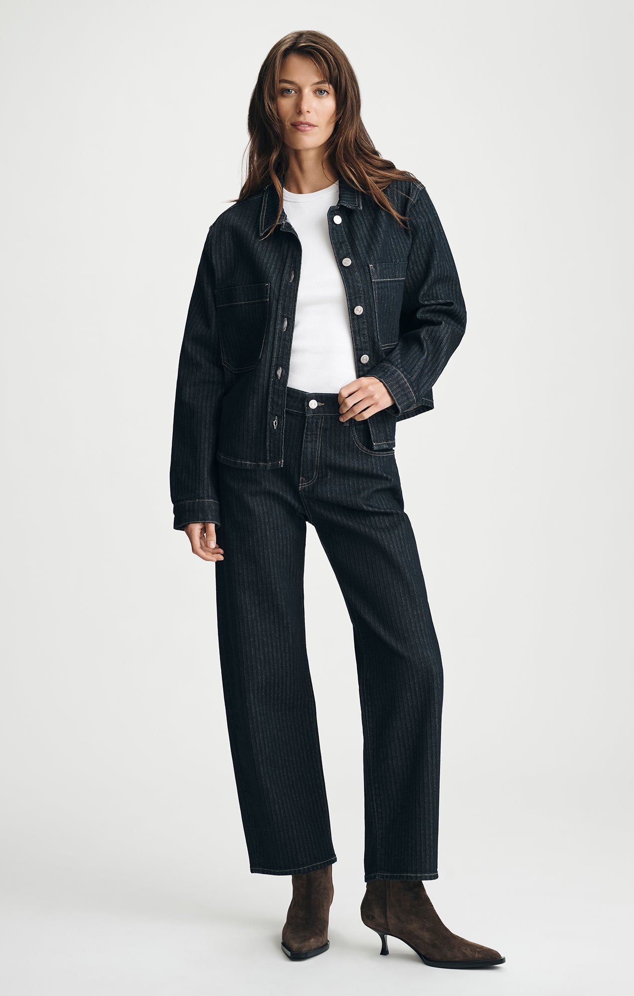 NICA BARREL IN DARK DENIM - Mavi Jeans