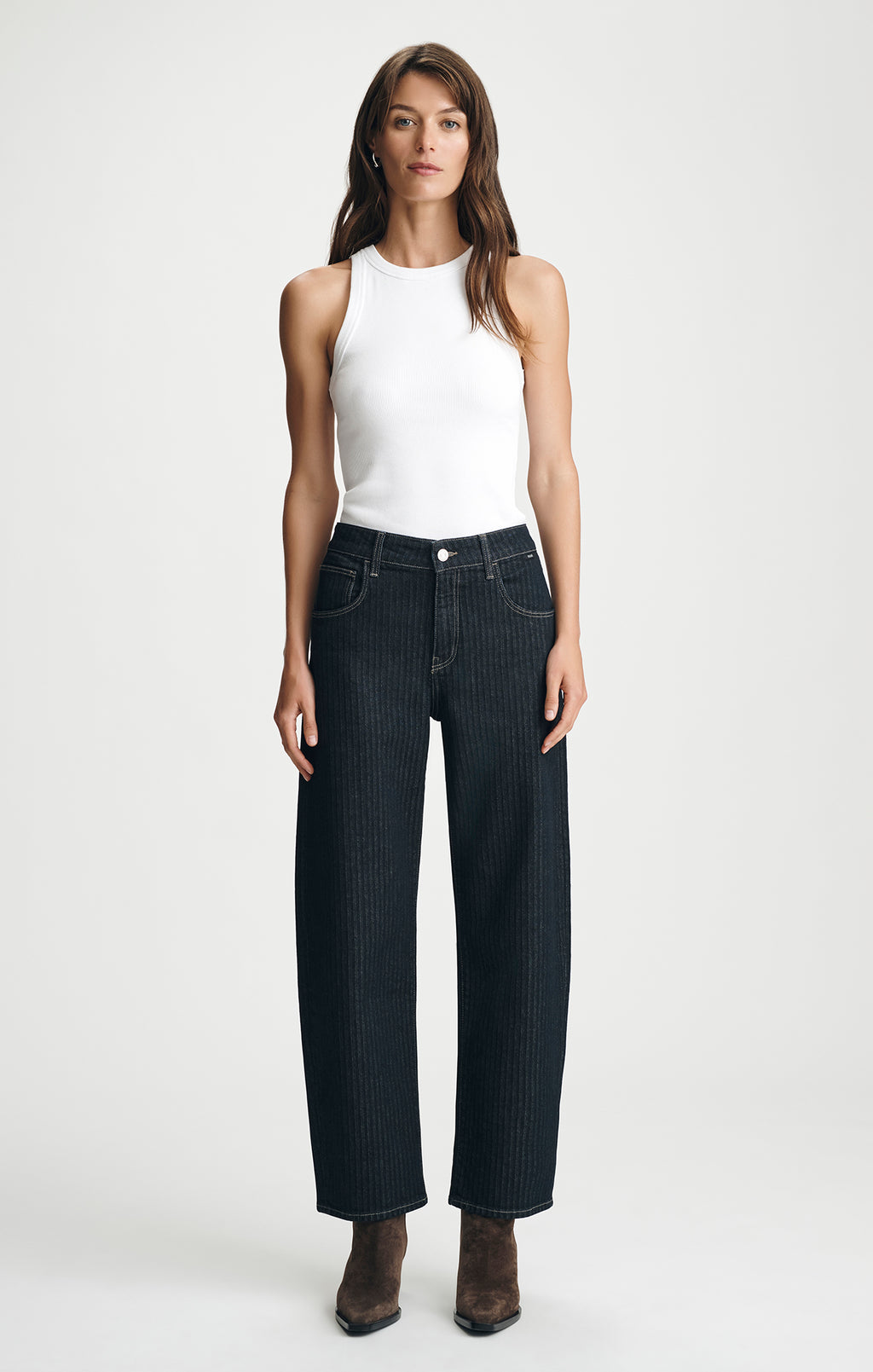 NICA BARREL IN DARK DENIM - Mavi Jeans