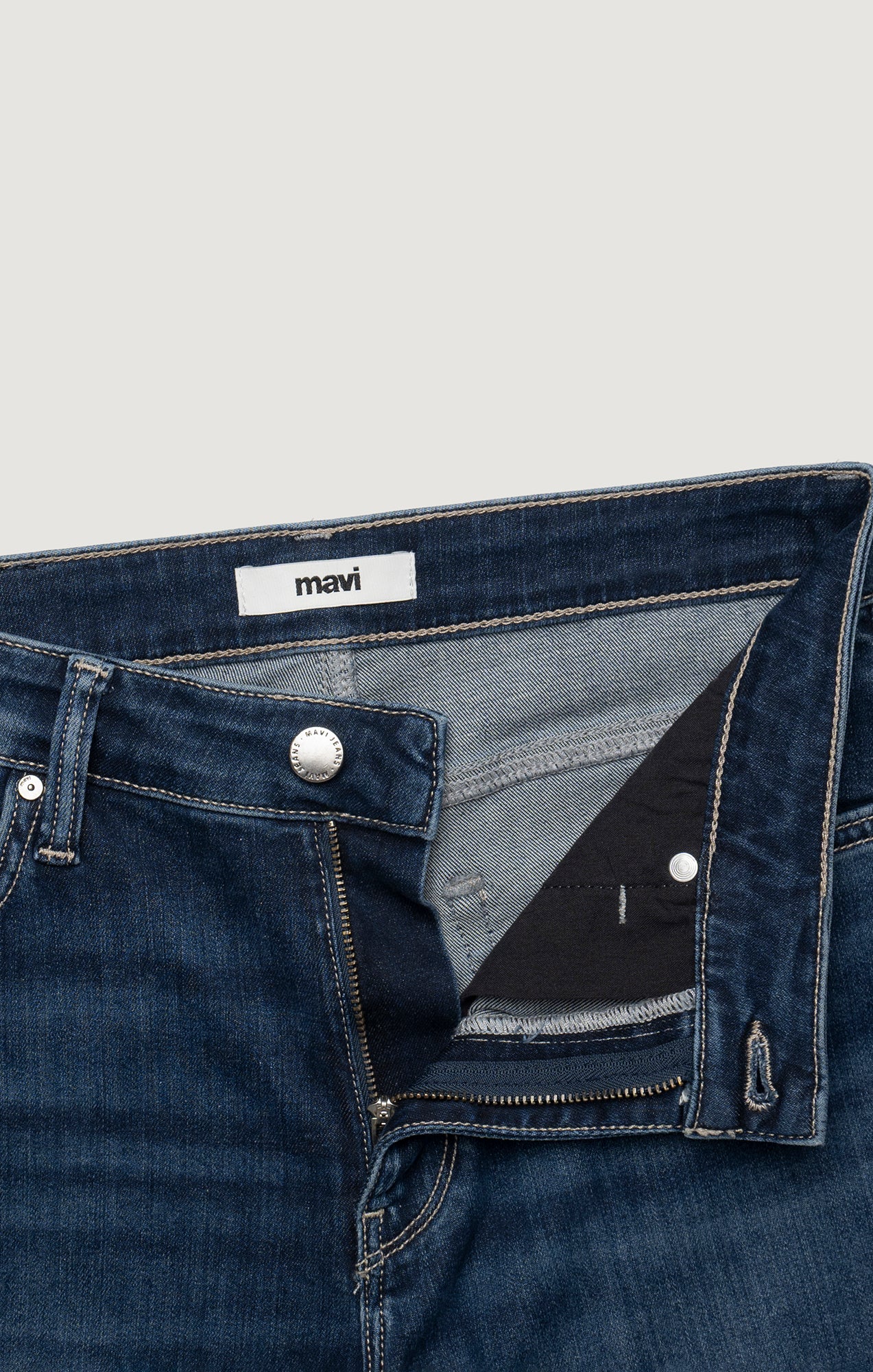 PALOMA WIDE LEG IN DARK BLUE FEATHER LUXE - Mavi Jeans
