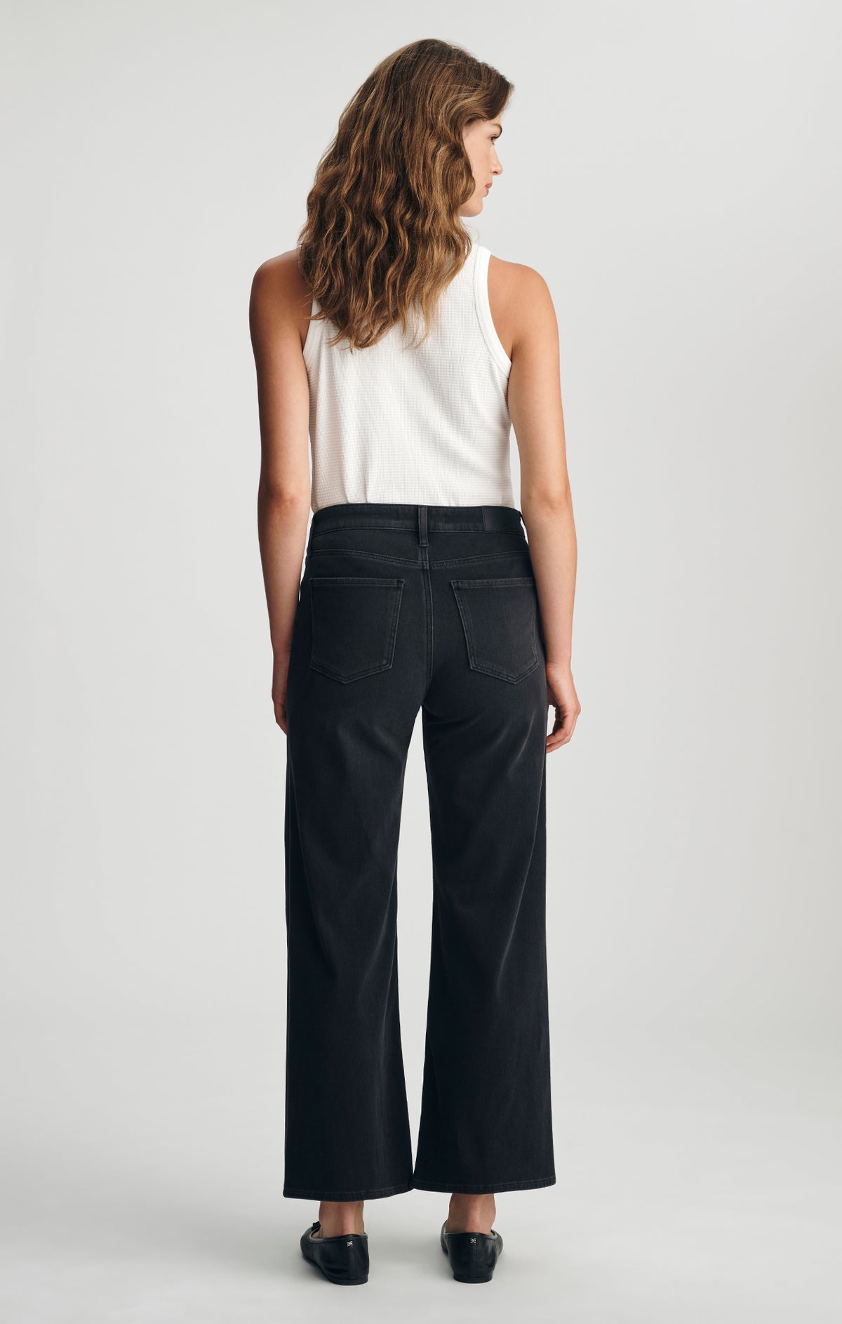 PALOMA WIDE LEG IN DARK SMOKE MOVE - Mavi Jeans