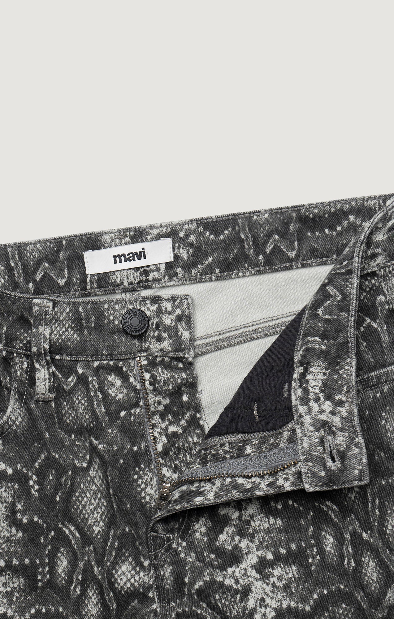 VICKY BOOTCUT IN SMOKE SNAKE DENIM - Mavi Jeans
