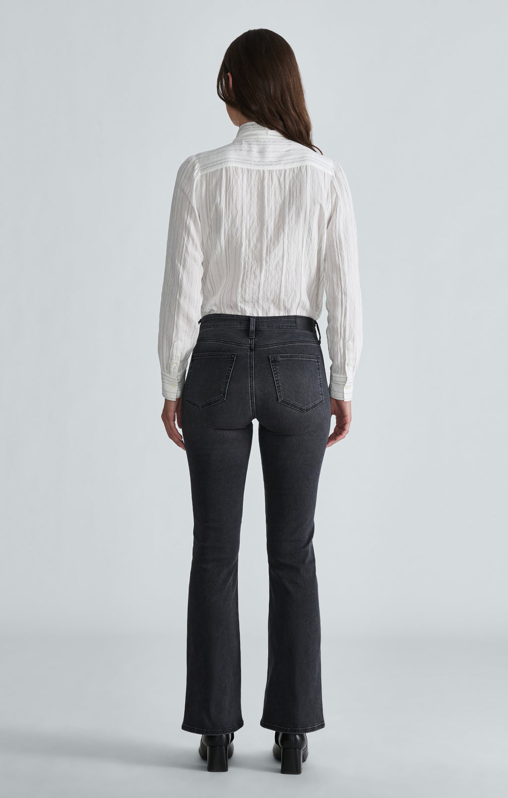 VICKY BOOTCUT IN LIGHT SMOKE BRUSHED FEATHER LUXE - Mavi Jeans