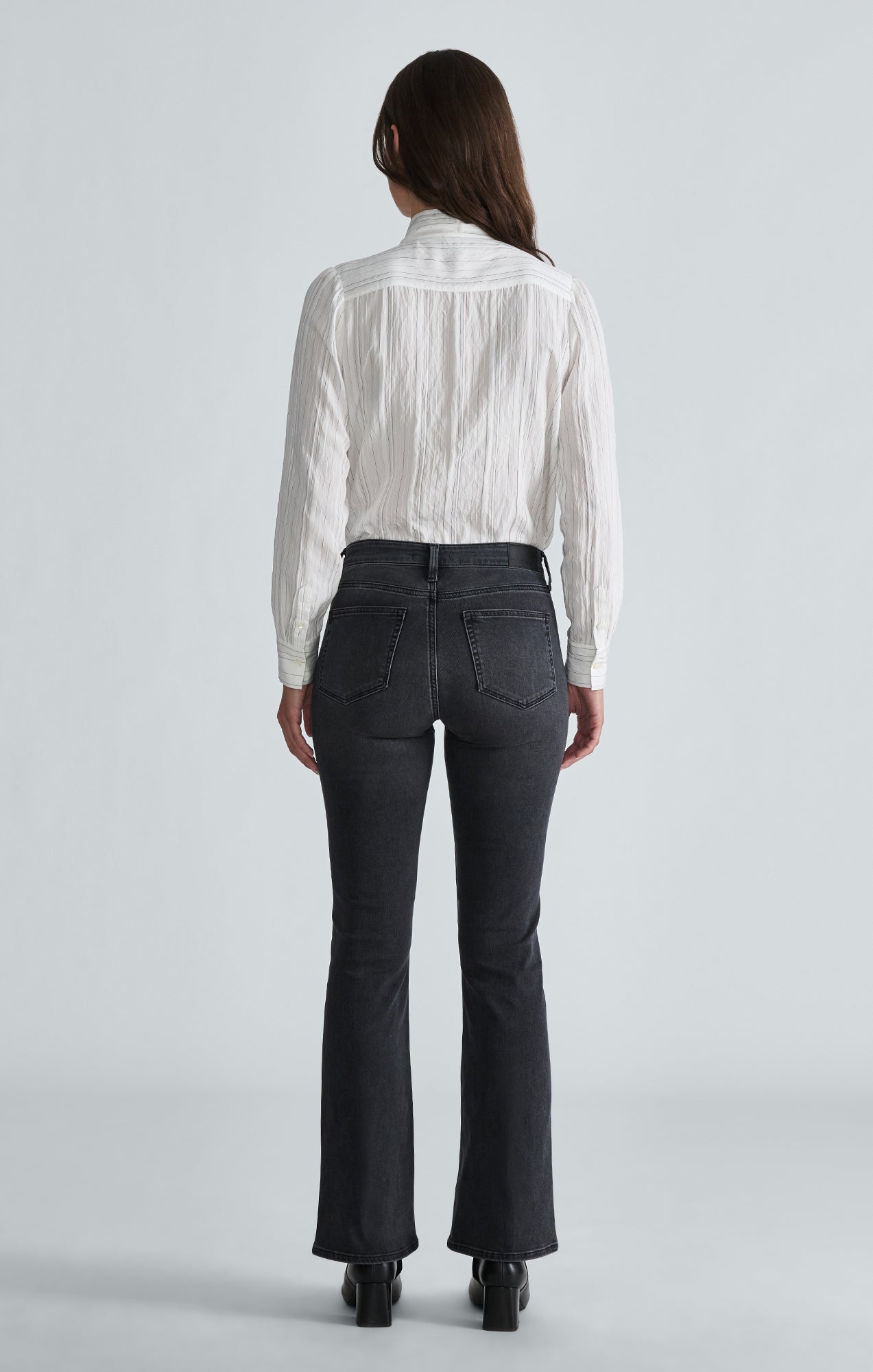 VICKY BOOTCUT IN LIGHT SMOKE BRUSHED FEATHER LUXE - Mavi Jeans