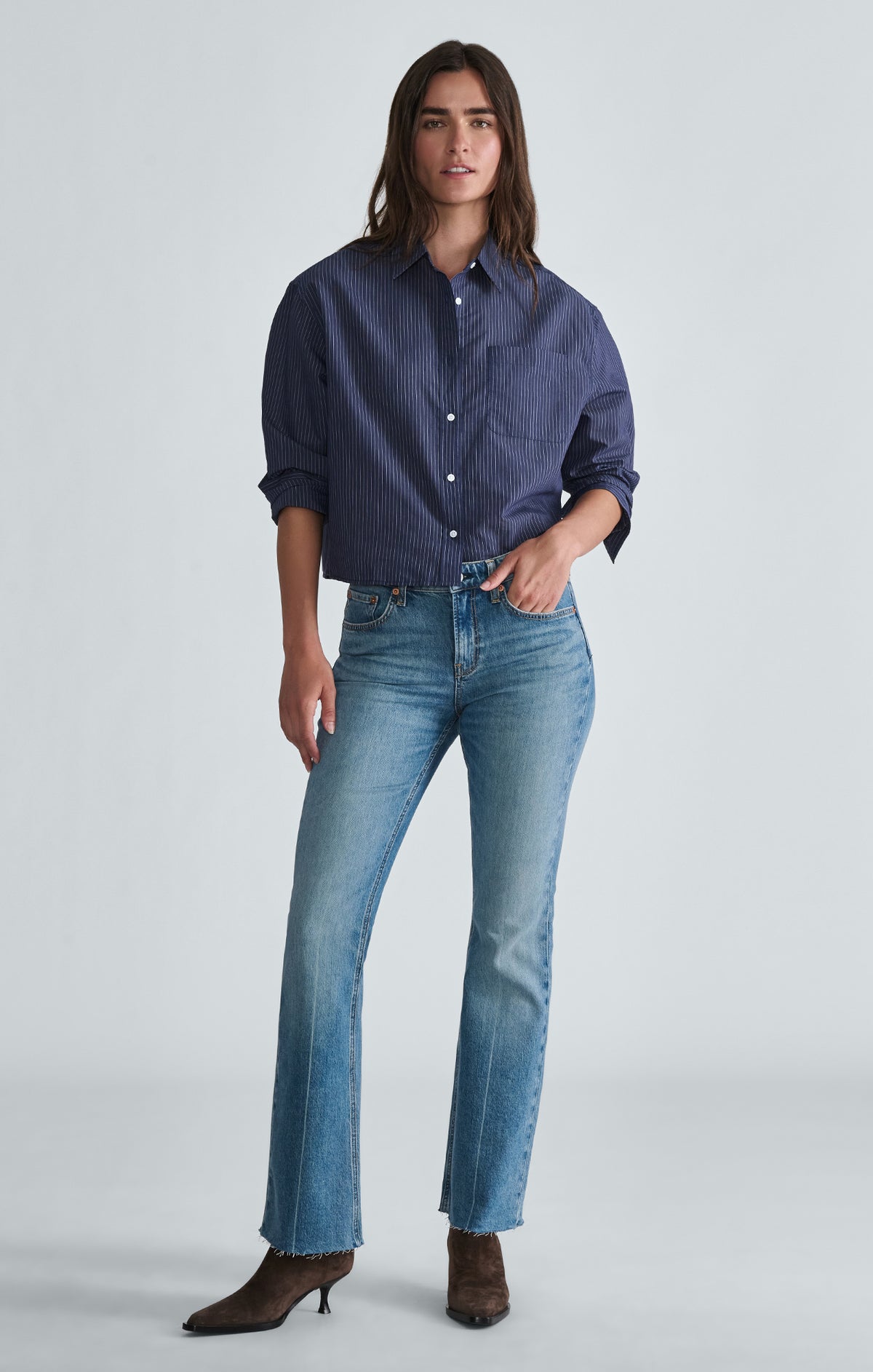 VICKY BOOTCUT IN MID SHADED CLASSIC BLUE - Mavi Jeans