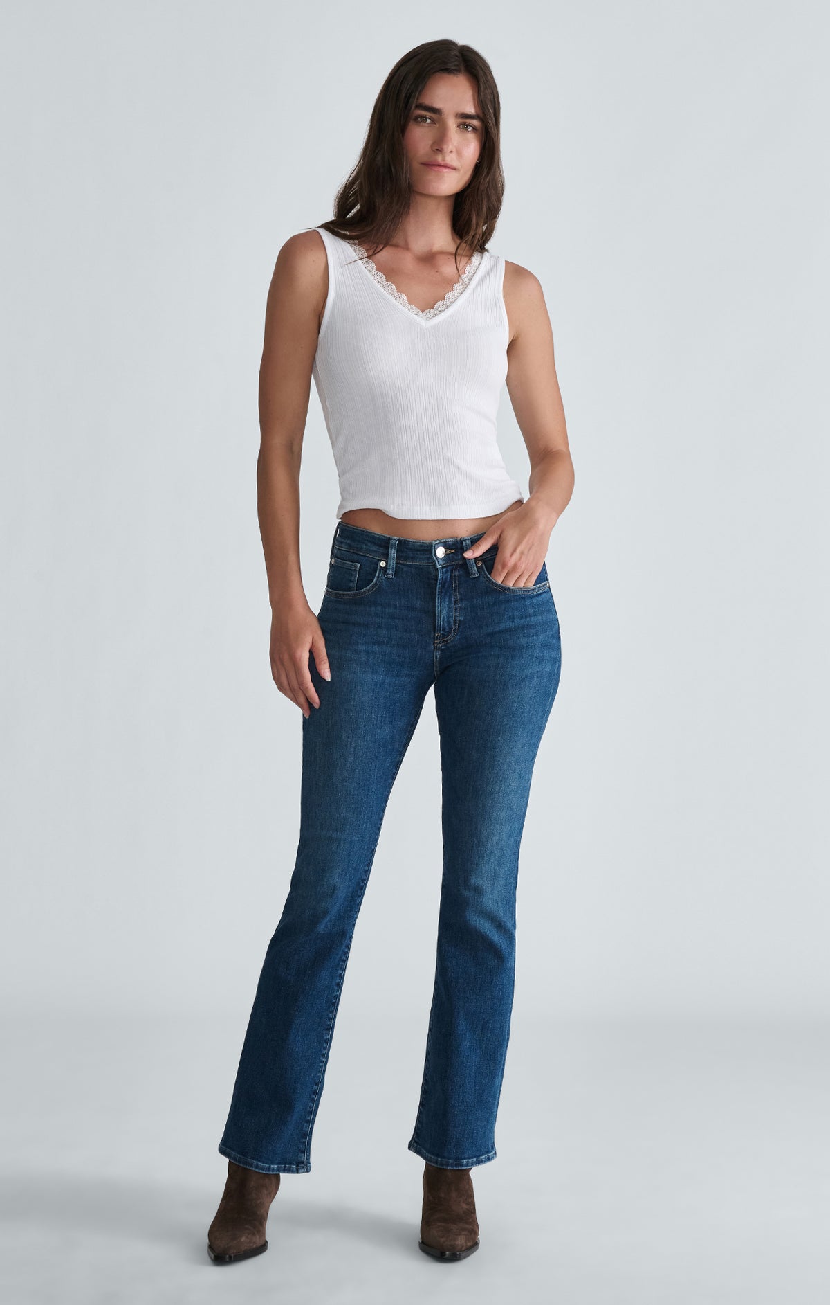 VICKY BOOTCUT IN DARK USED FLEX BLUE - Mavi Jeans