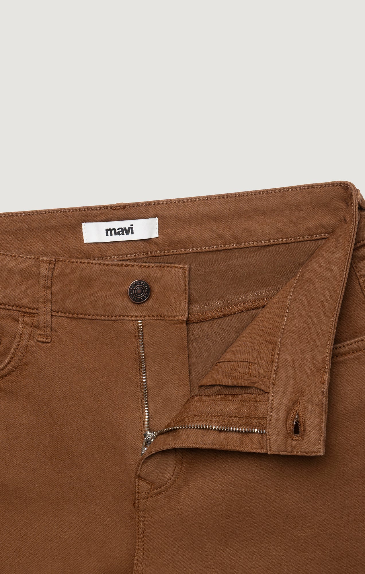 KATHLEEN SLIM BOYFRIEND IN CAMEL FLEX BLUE - Mavi Jeans