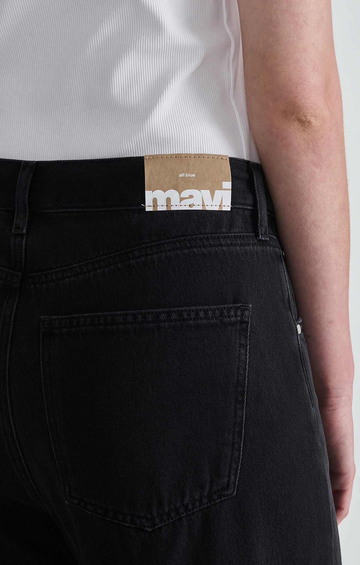 NELLA WIDE LEG IN DARK SMOKE WELL BLUE - Mavi Jeans