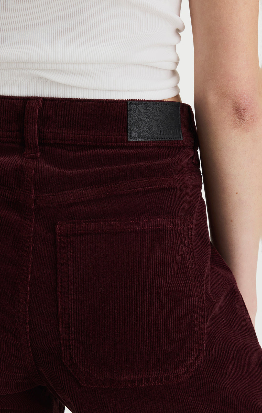 PALOMA MARINE WIDE LEG IN SOUR CHERRY CORD