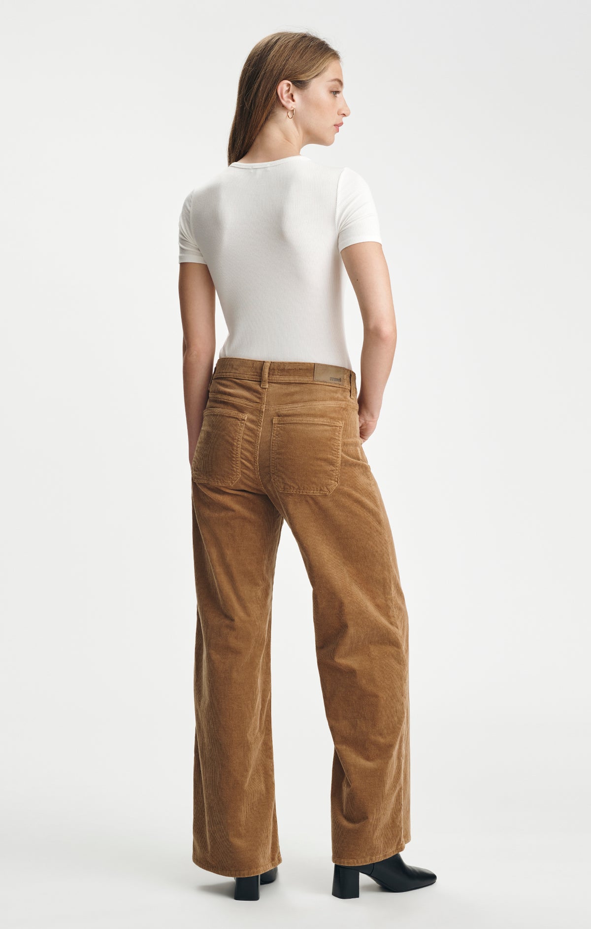 PALOMA MARINE WIDE LEG IN PALE GOLD CORD - Mavi Jeans