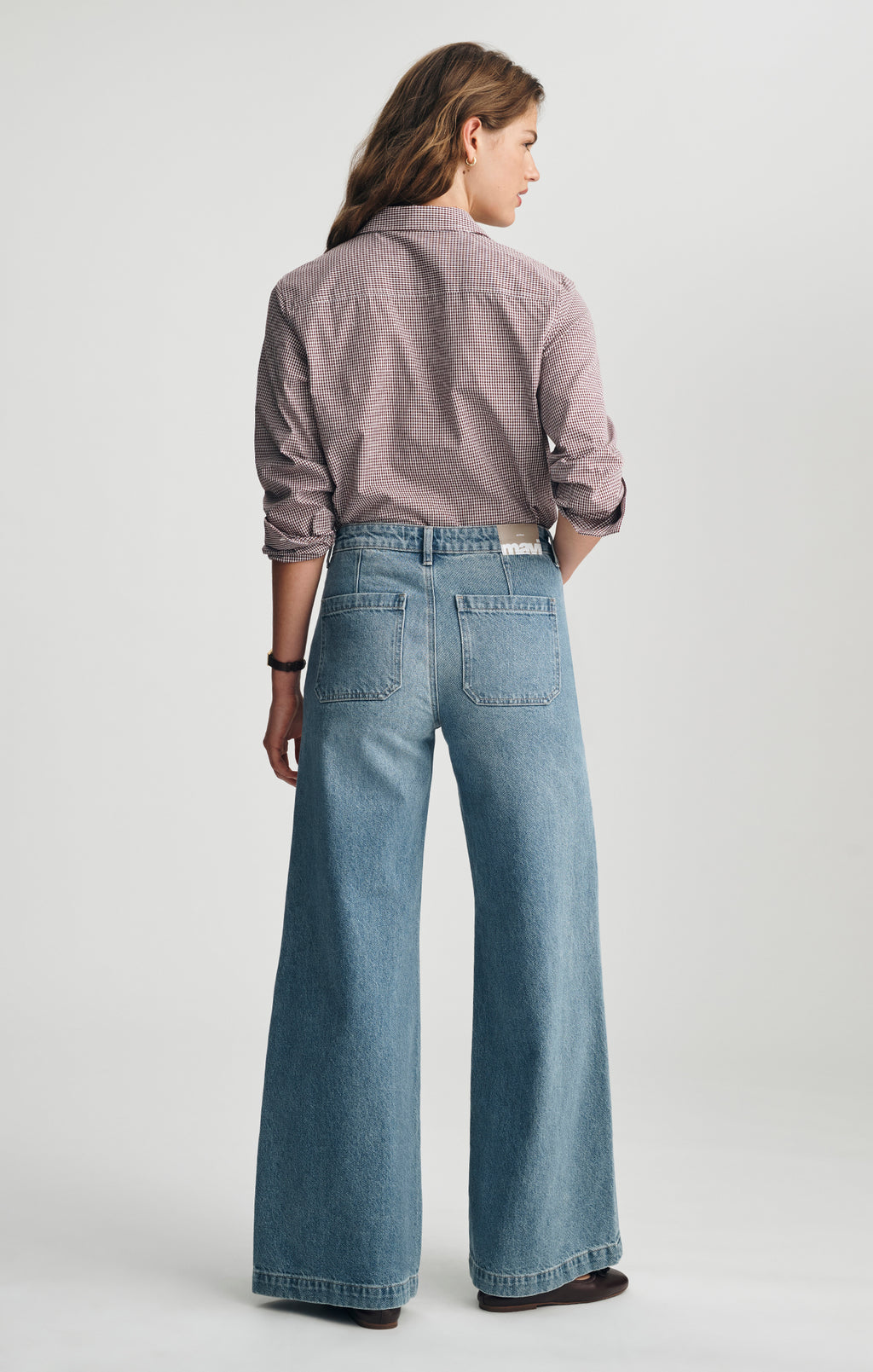 CHRISTINE WIDE LEG IN LIGHT USED CLASSIC DENIM - Mavi Jeans