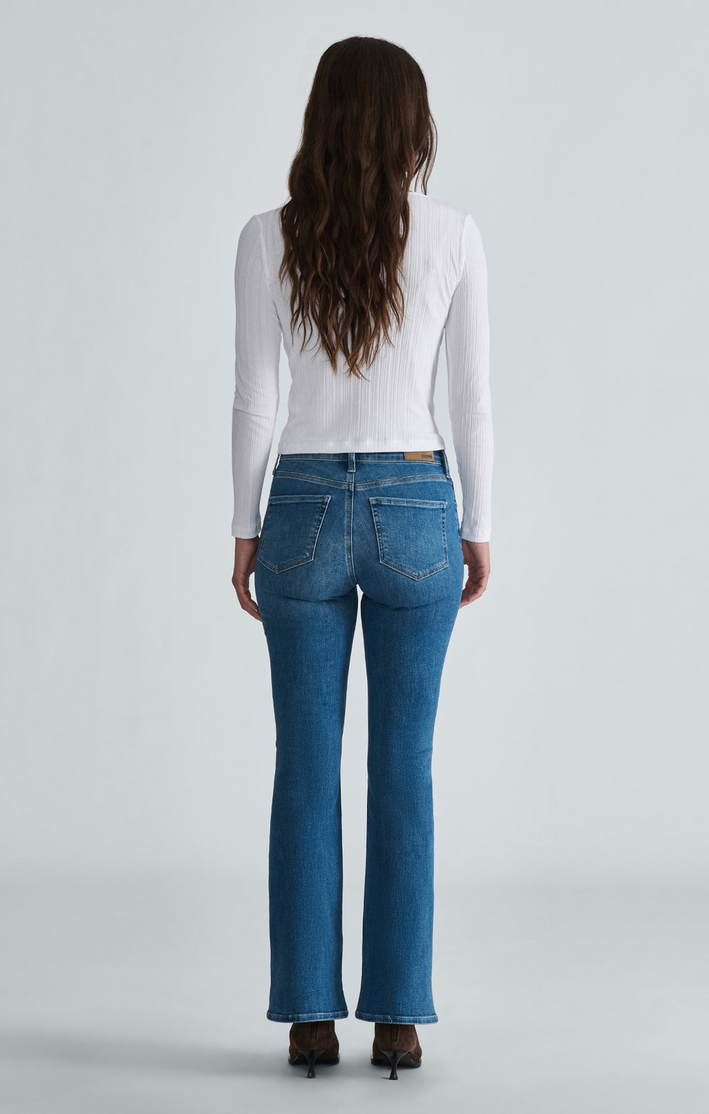 MOLLY BOOTCUT IN LIGHT BRUSHED FLEX BLUE - Mavi Jeans