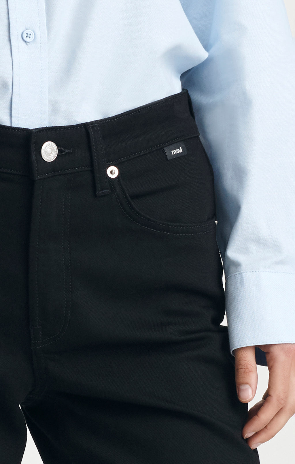 NEW YORK STRAIGHT LEG IN BLACK CLASSIC BLUE - Mavi Jeans