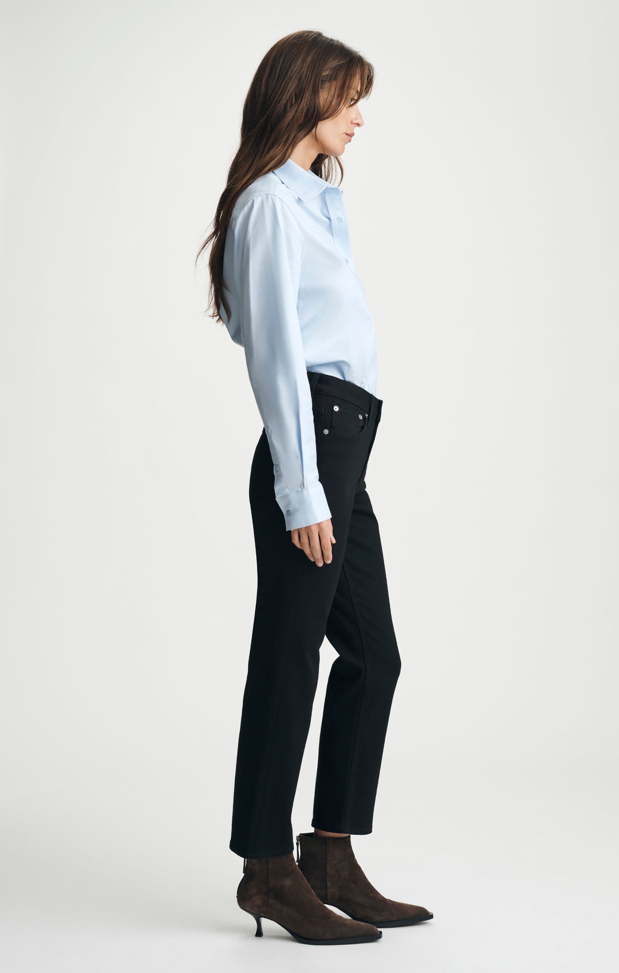 NEW YORK STRAIGHT LEG IN BLACK CLASSIC BLUE - Mavi Jeans