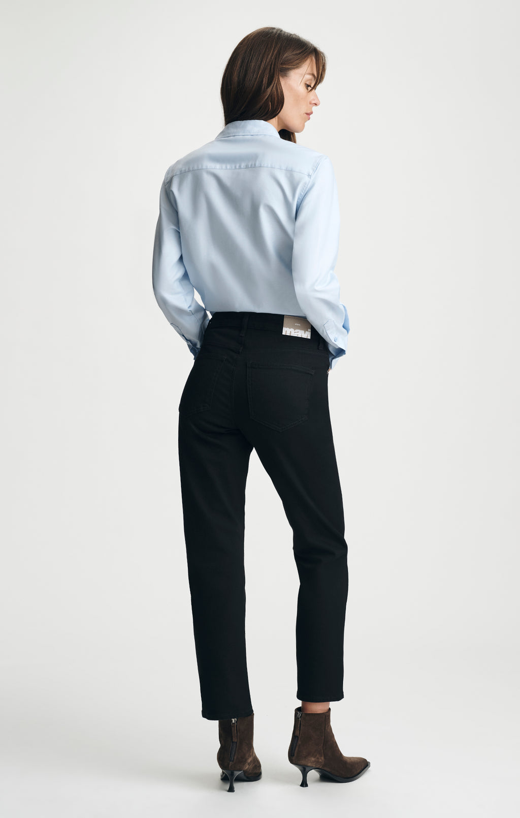 NEW YORK STRAIGHT LEG IN BLACK CLASSIC BLUE - Mavi Jeans