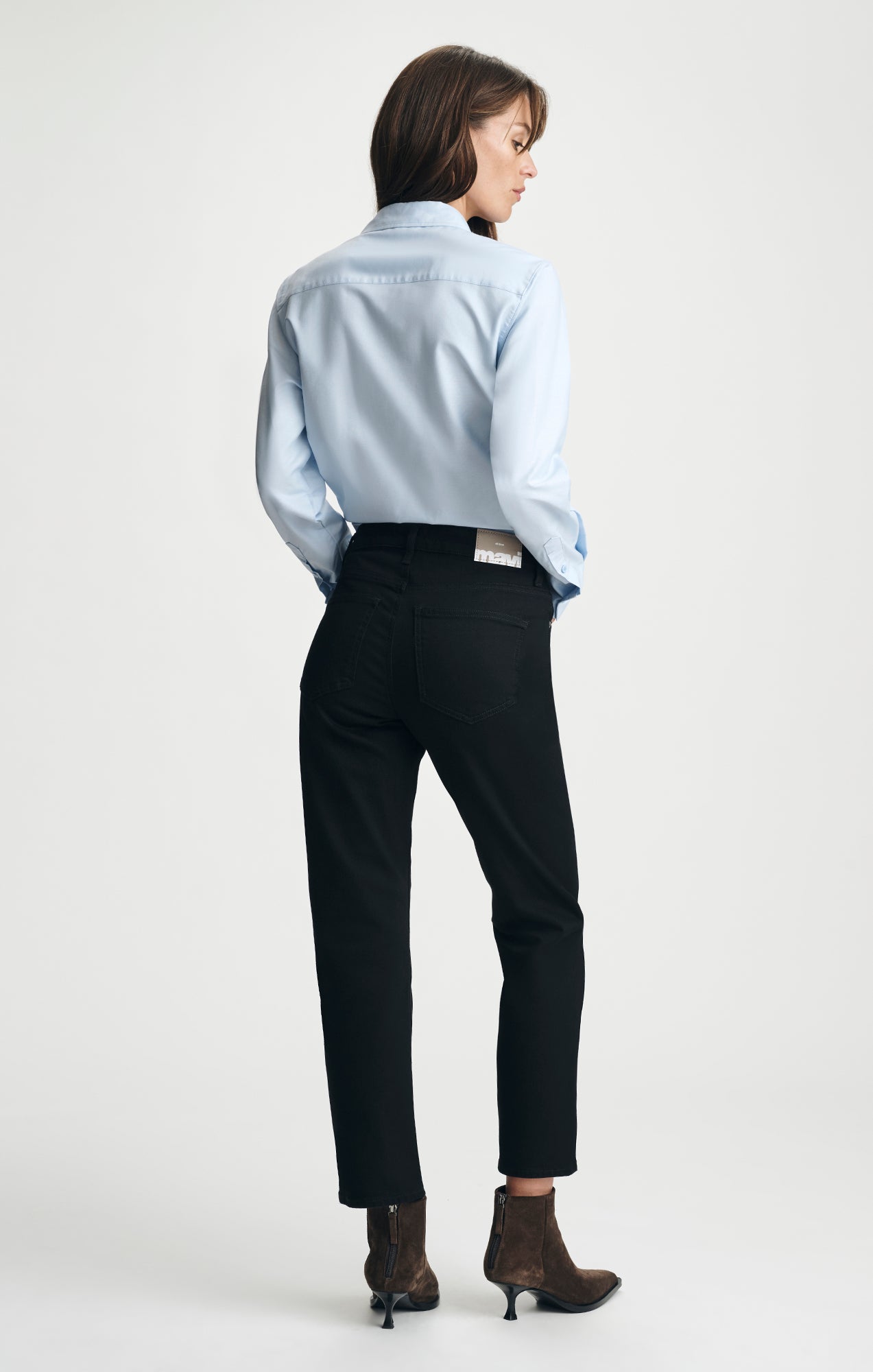 NEW YORK STRAIGHT LEG IN BLACK CLASSIC BLUE - Mavi Jeans