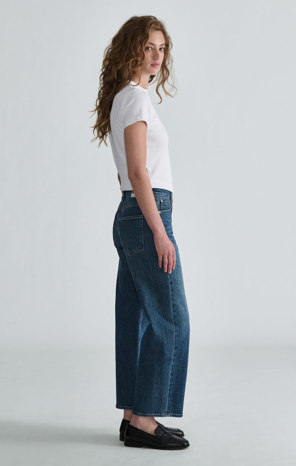GENOVA BAGGY IN DARK SHADED CLASSIC BLUE - Mavi Jeans