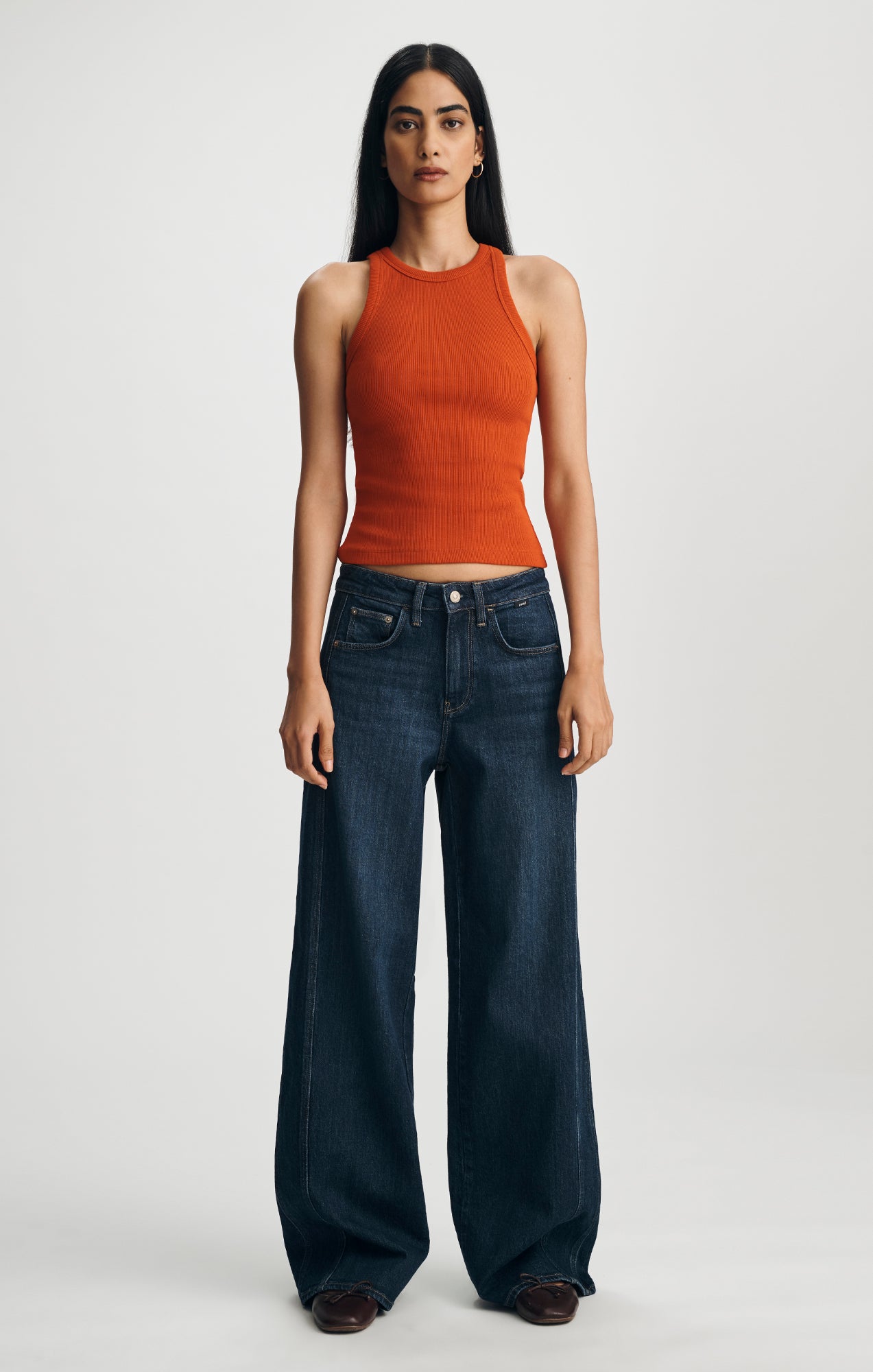 SIENA FORWARD WIDE LEG IN DEEP DENIM - Mavi Jeans