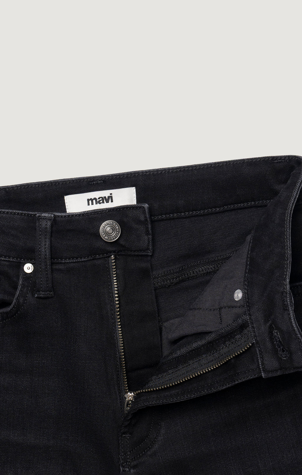 KENDRA STRAIGHT LEG IN DARK SMOKE FLEX BLUE - Mavi Jeans