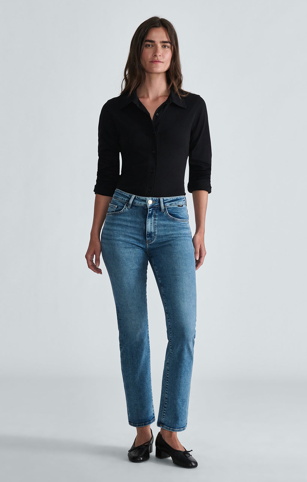 KENDRA STRAIGHT LEG IN MID USED TRIBECA - Mavi Jeans
